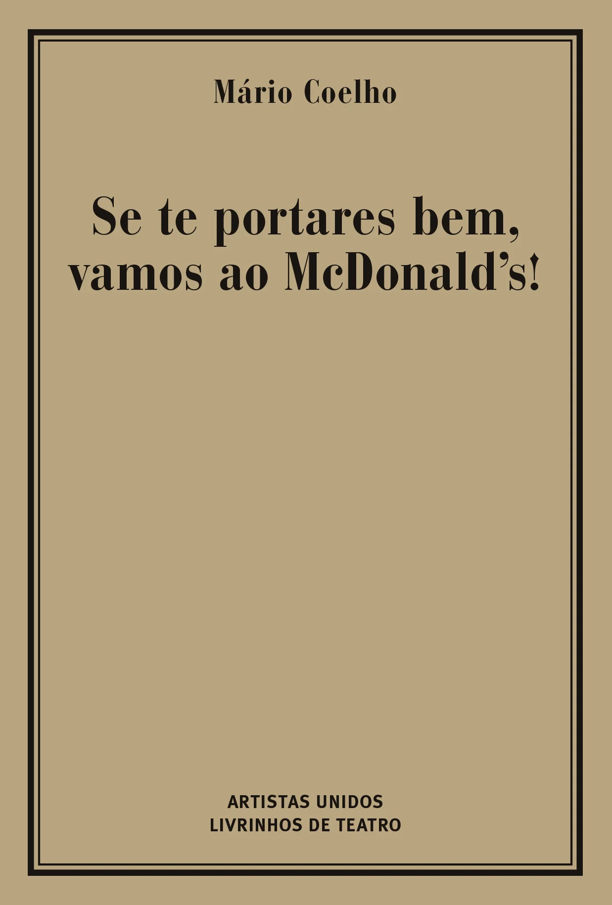 SE TE PORTARES BEM, VAMOS AO MCDONALD'S!