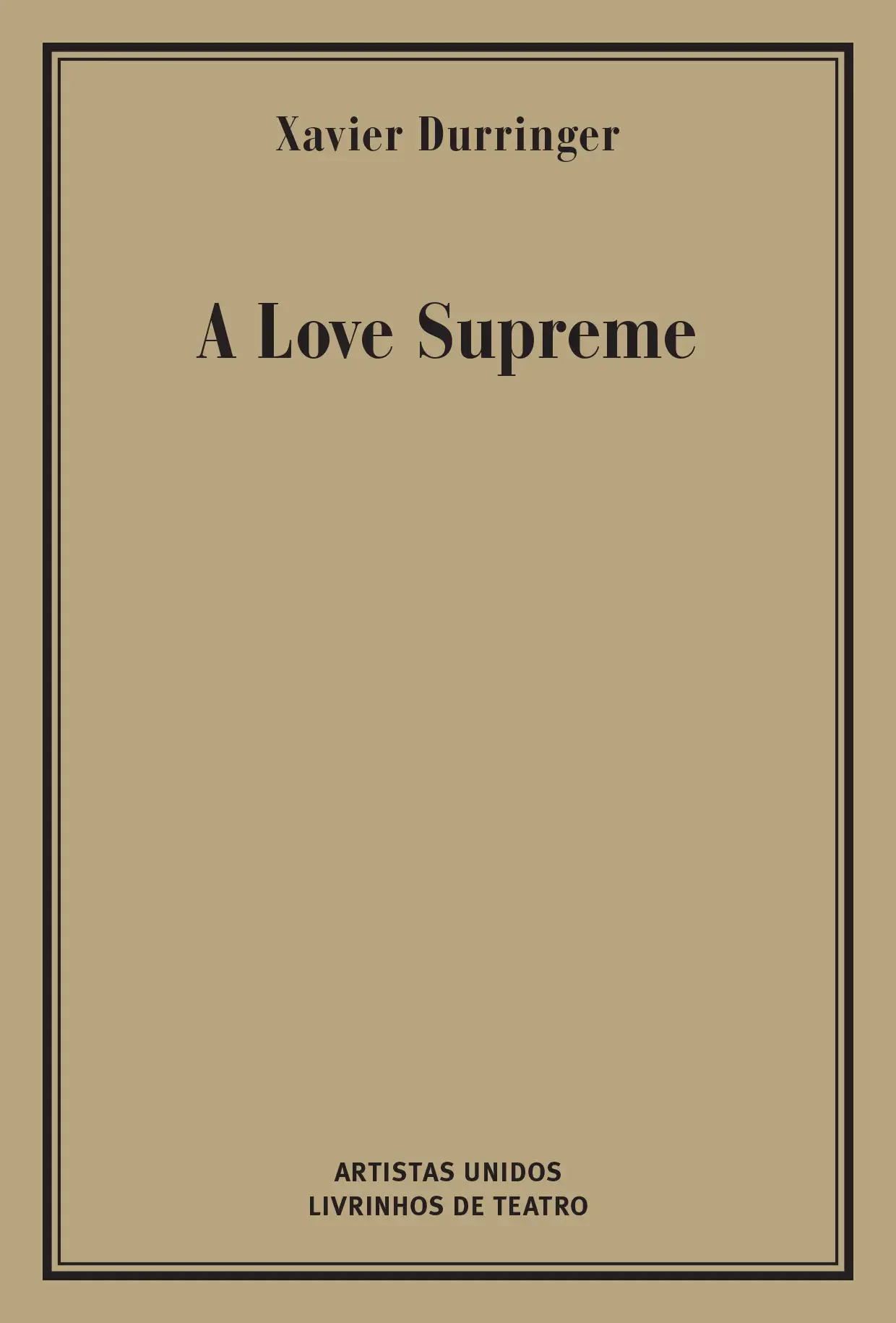 A LOVE SUPREME