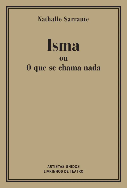 ISMA OU O QUE SE CHAMA NADA
