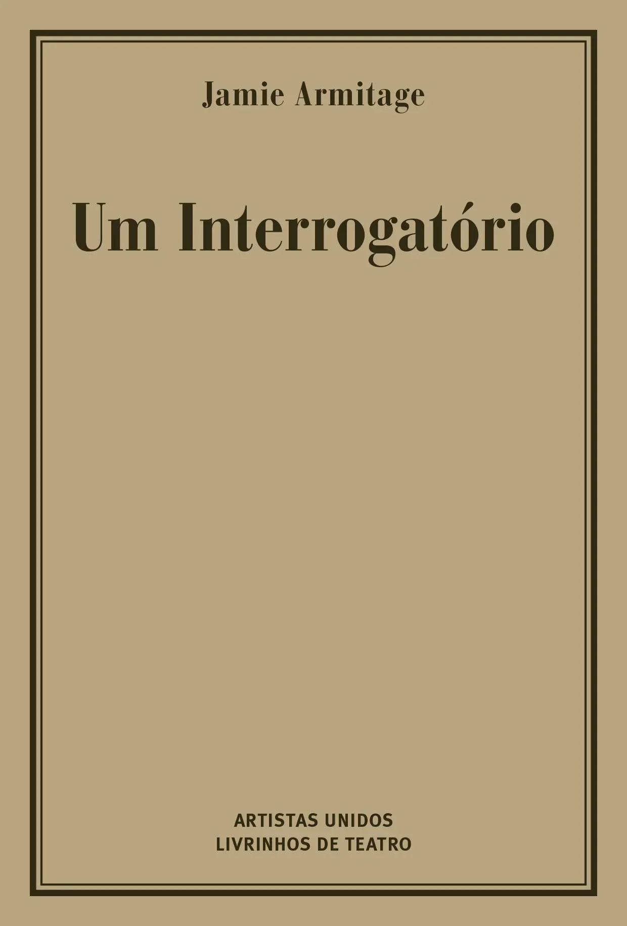 UM INTERROGATÓRIO