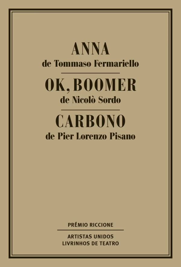 ANNA / OK, BOOMER / CARBONO