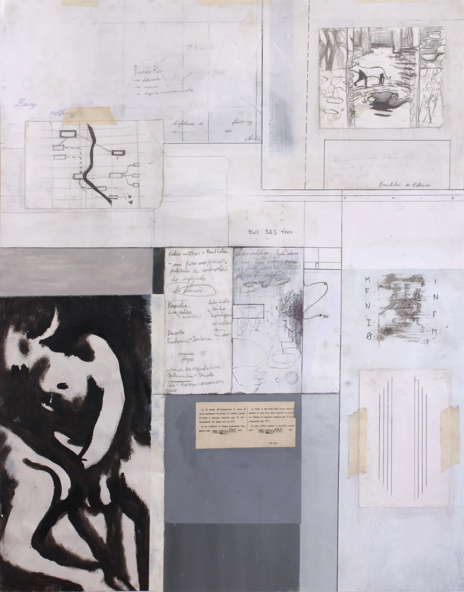Acrilico sobre papel. 77 x 60 cm 1